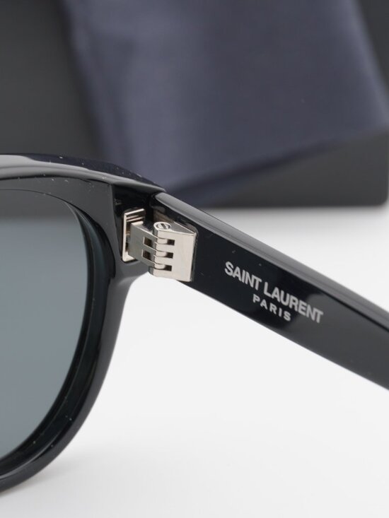Saint Laurent SL705 001 Square Sunglasses - Black main image 4